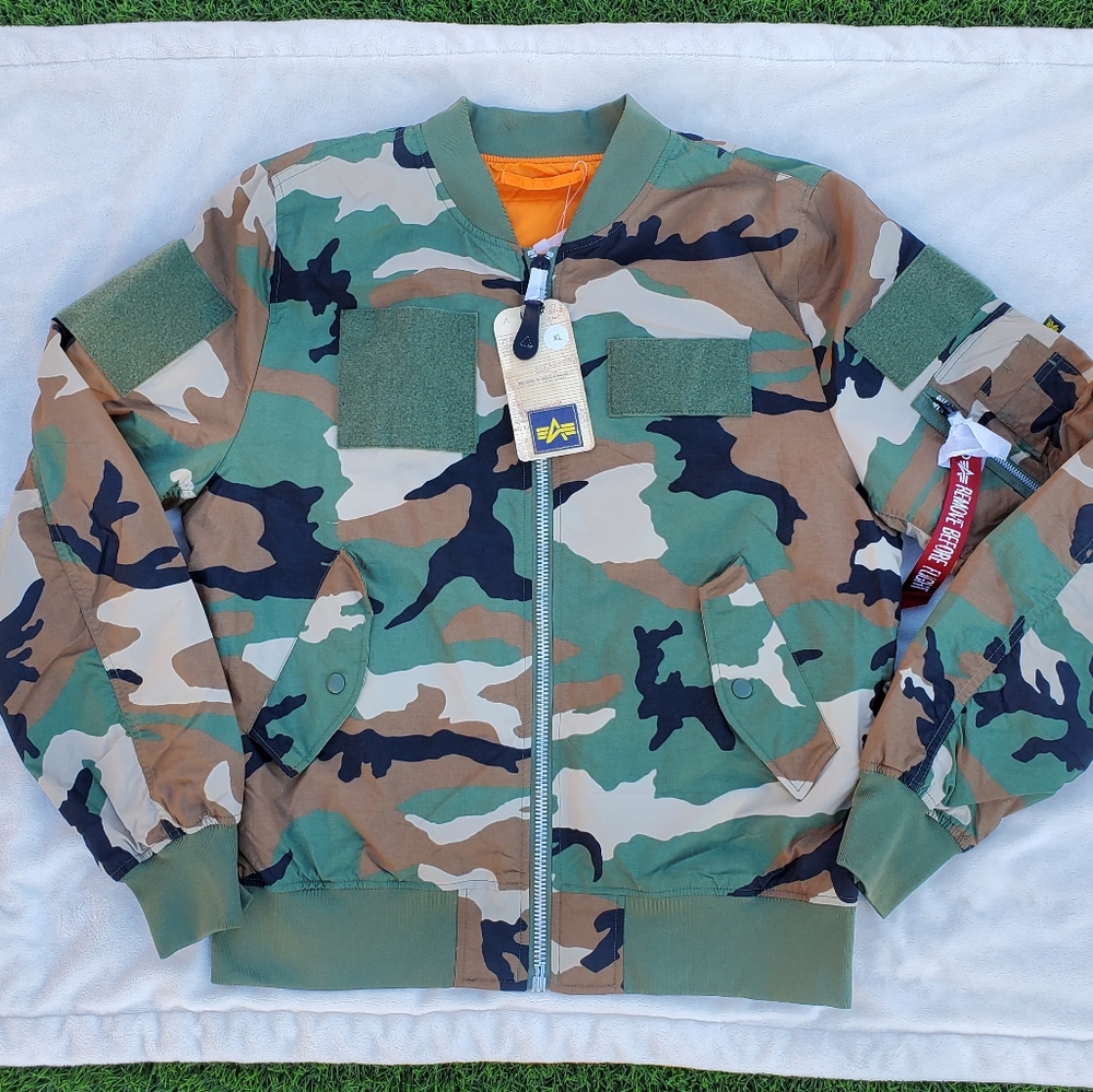NWT Alpha Industries L2B Flex Jacket